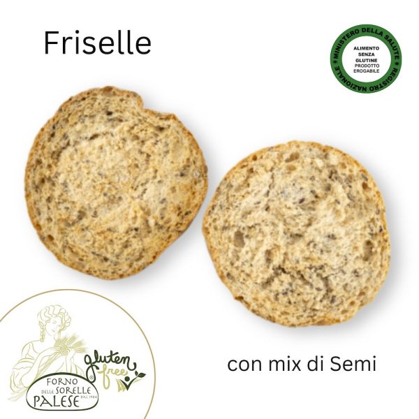 Friselle ai Semi Senza Glutine